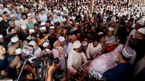 বর্ষীয়ান রাজনীতিবিদ ইঞ্জিনিয়ার মোশাররফ হোসেনের শেষ বিদায়