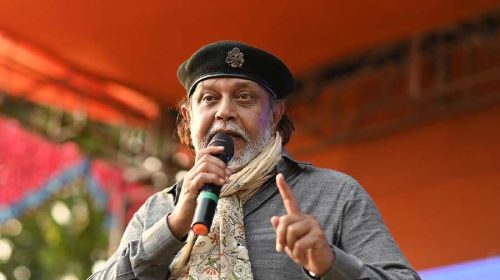 রাজনীতি ও সিনেমা নিয়ে বিস্ফোরক মন্তব্য মিঠুনের
